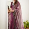 Tissue Cotton New Look Saree - Image 6