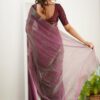 Tissue Cotton New Look Saree - Image 8