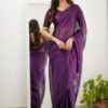 Premium Tissue Cotton Saree Running - Image 3