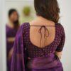 Premium Tissue Cotton Saree Running - Image 5