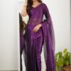 Premium Tissue Cotton Saree Running