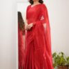 Tissue Cotton Beautiful Saree - Image 10