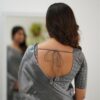 Tissue Cotton Desginer Saree - Image 8
