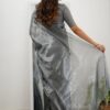 Tissue Cotton Desginer Saree - Image 10
