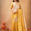 Tissue Cotton Half/Half Saree