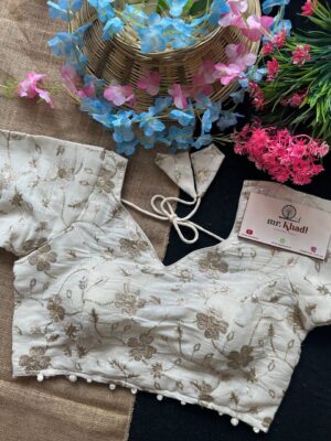Golden Work Designer Blouse