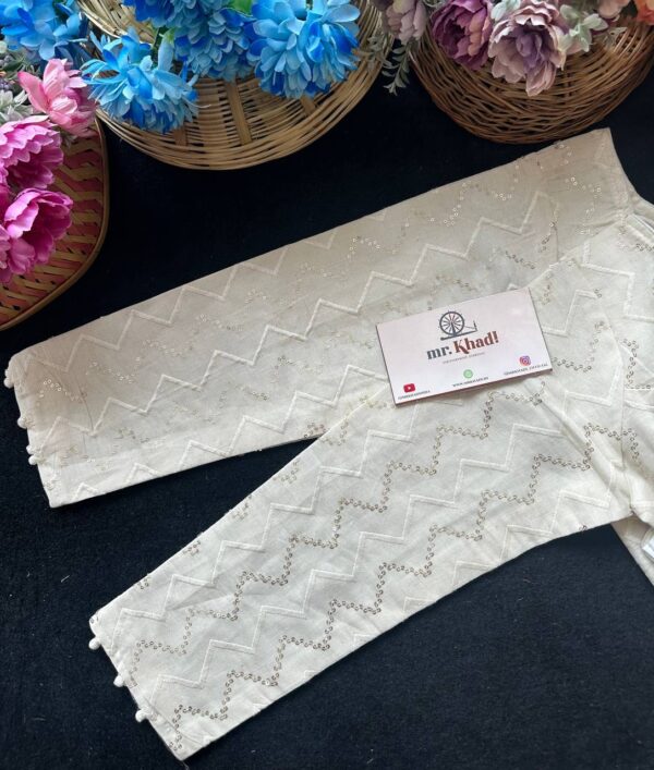 Zig Zag Designer Blouse - Image 3