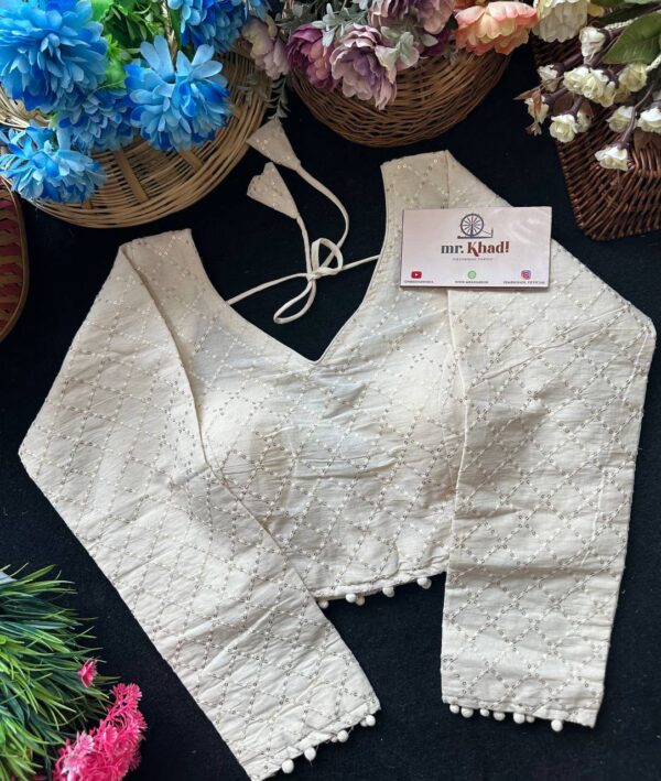 Sequence Chex Design Blouse
