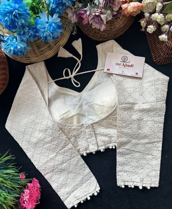 Sequence Chex Design Blouse - Image 2