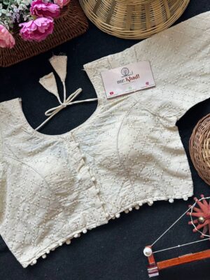 Khadi Cotton Big Size Blouse
