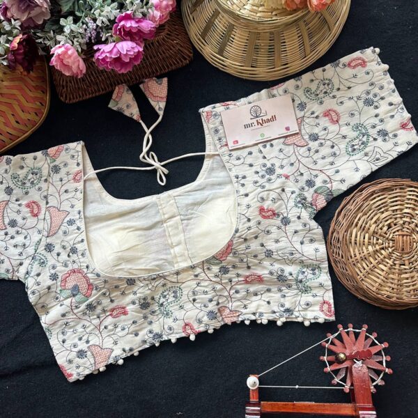 Khadi New Arrival Big Size Blouse - Image 2