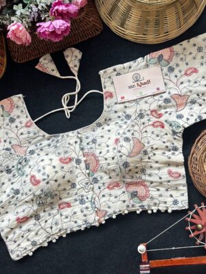 Khadi New Arrival Big Size Blouse