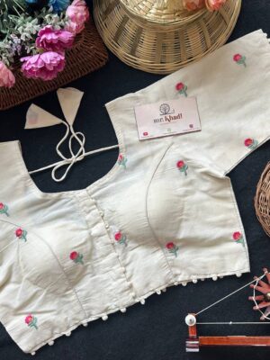 Khadi Style New Arrival Big Size Blouse