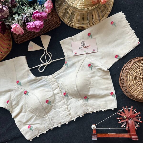 Khadi Style New Arrival Big Size Blouse