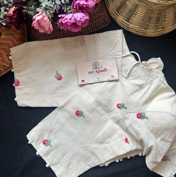Khadi Style New Arrival Big Size Blouse - Image 3
