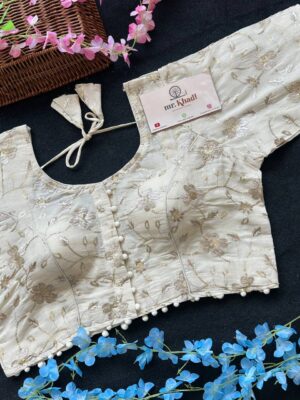 Golden Work Designer Blouse