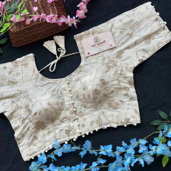 Golden Work Designer Blouse