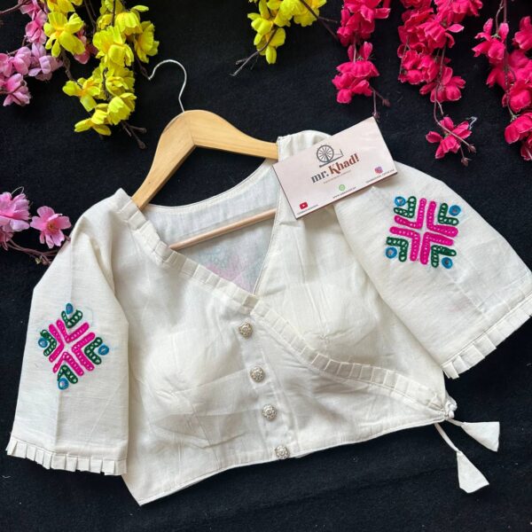 New Khadi Trends Desginer Blouse - Image 3