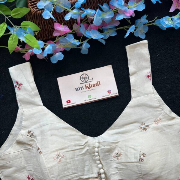 Camric Sleeveless Special Design Blouse - Image 2