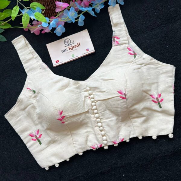 Camric Khadi Cotton Sleeveless Blouse