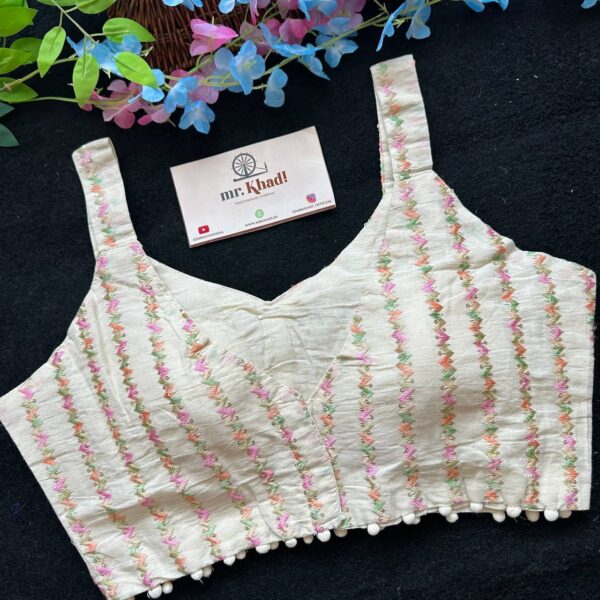 Camric Sleeveless Dyeable Blouse - Image 3