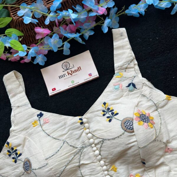Camric Sleeveless Special Design Blouse - Image 2