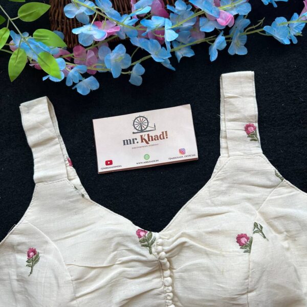 Camric Sleeveless Special Design Dyeable Fabric - Image 2