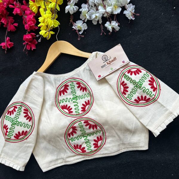 New Khadi Trends Desginer Blouse