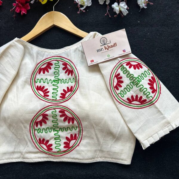 New Khadi Trends Desginer Blouse - Image 2