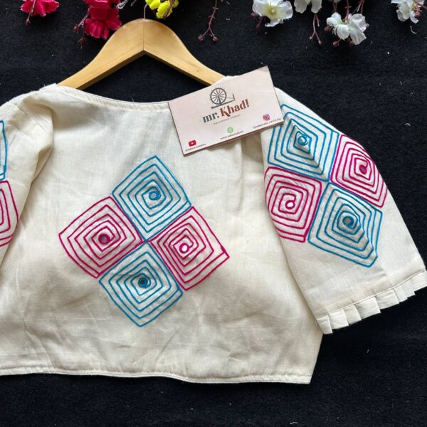 New Khadi Trends Blouse - Image 2