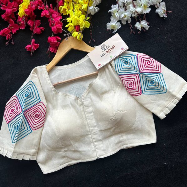 New Khadi Trends Blouse - Image 3