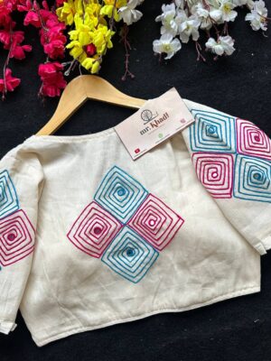 New Khadi Trends Blouse