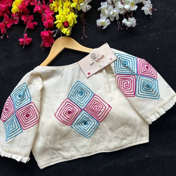 New Khadi Trends Blouse