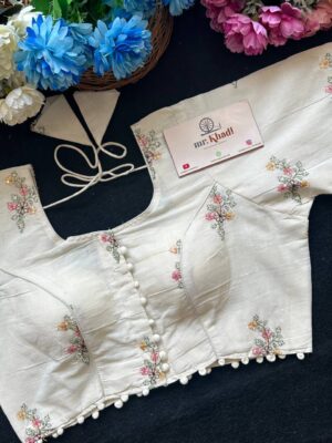 Pure Khadi Cotton Diable Blouse