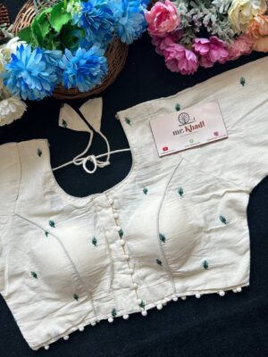 Pure Camric Cotton Diable Blouse