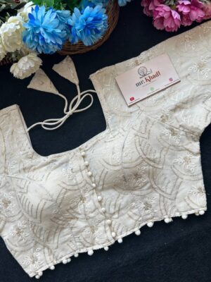 Pure Camric Cotton Desginer Blouse