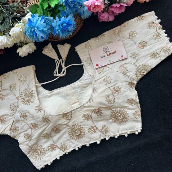 Gota Patti Designer Blouse - Image 3
