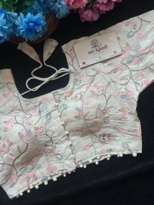 Multi Designer Cotton Blouse