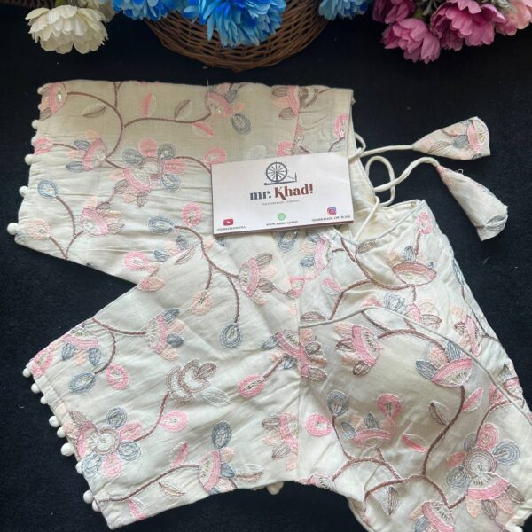 Multi Designer Cotton Blouse - Image 2