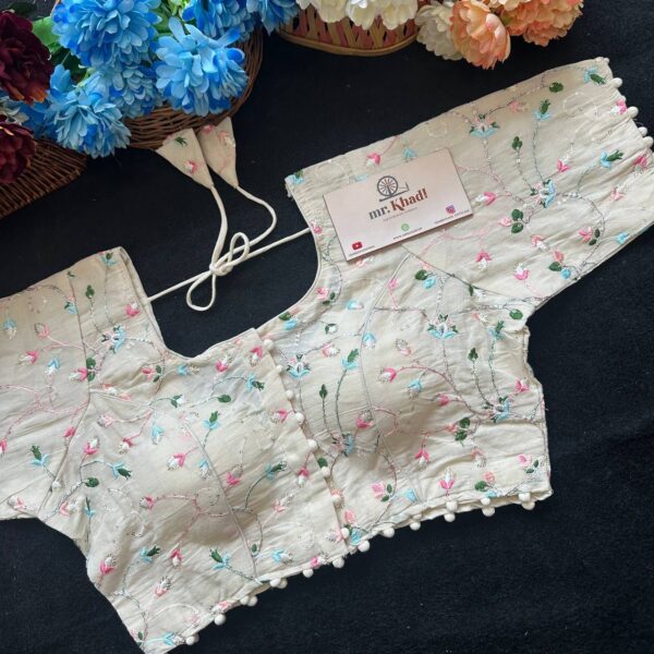 Pure Camric Cotton Diable Blouse