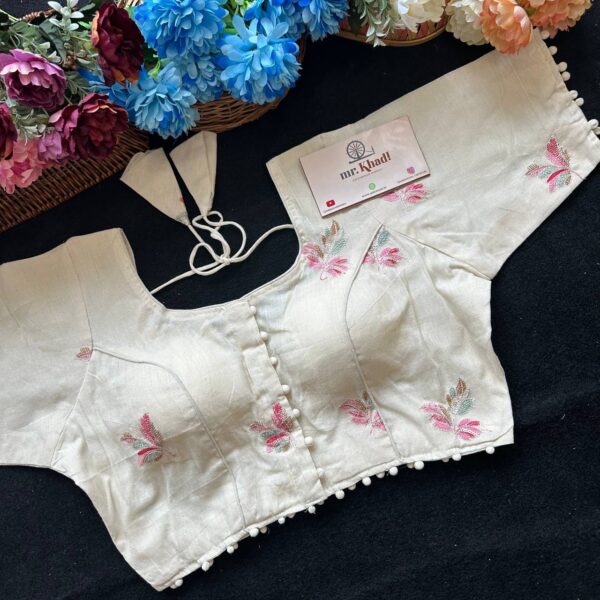 Pure Camric Cotton Diable Blouse