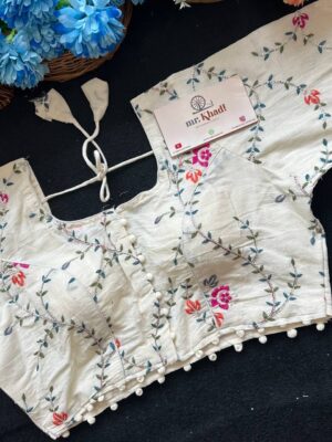 Pure Camric Cotton Diable Blouse