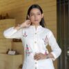 Khadi Cotton Hand-Work Design Shirt Patterns Top