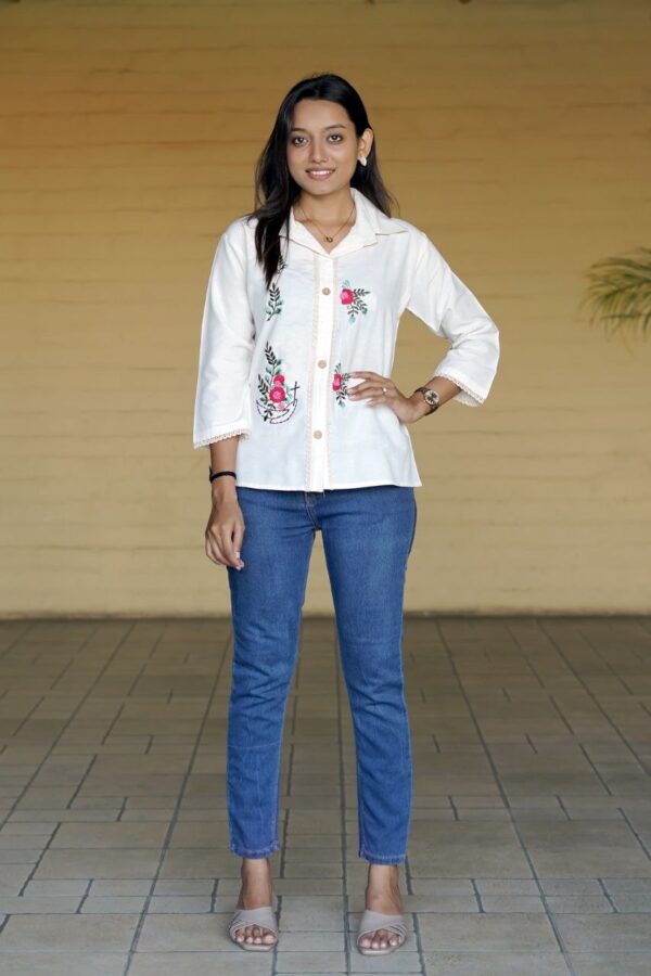 Handcrafted Khadi Cotton Tops
