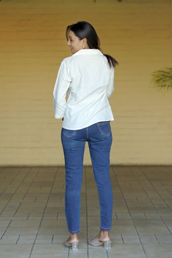 Handcrafted Khadi Cotton Tops - Image 3