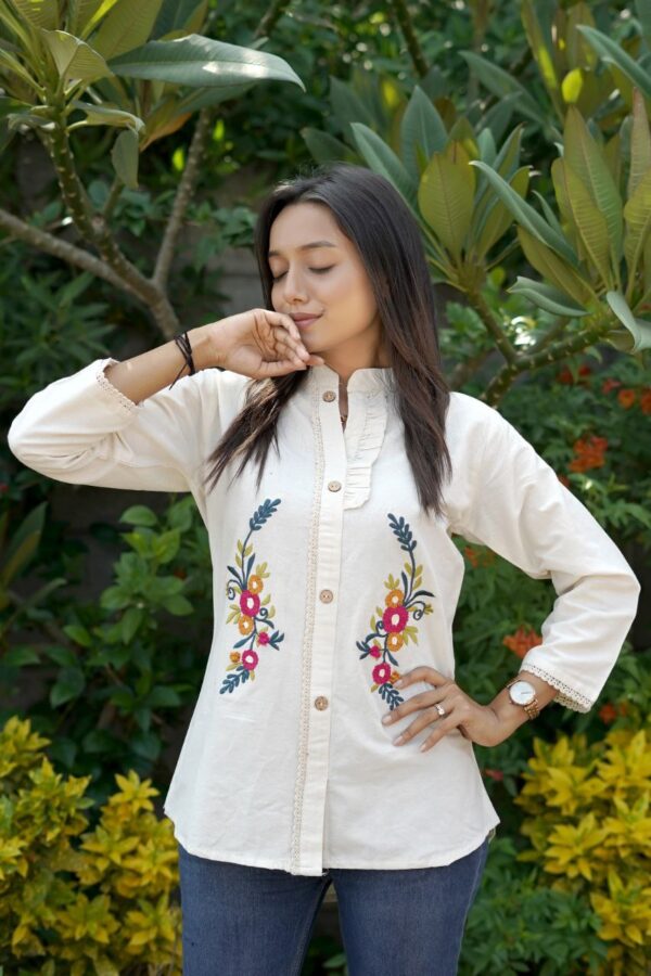 Handcrafted Khadi Cotton Tops