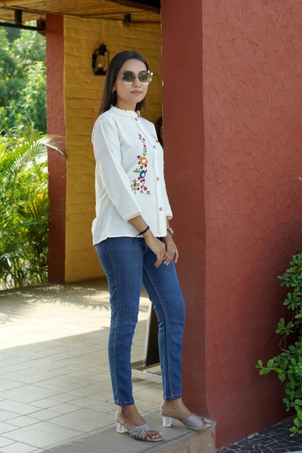 Summer Designer Khadi Tops - Image 4