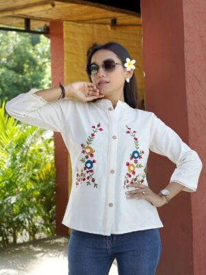 Summer Designer Khadi Tops