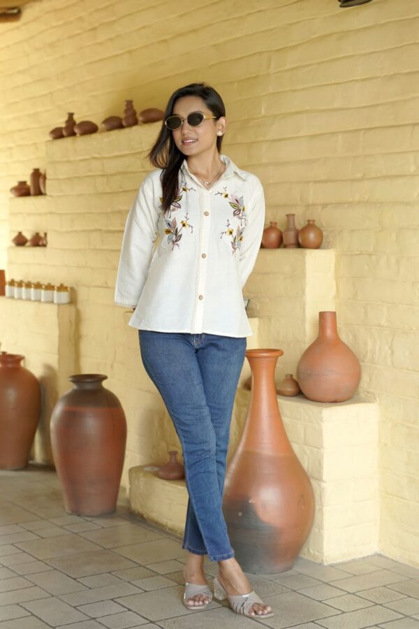 Handcrafted Khadi Cotton Tops - Image 3
