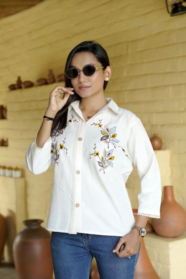 Handcrafted Khadi Cotton Tops